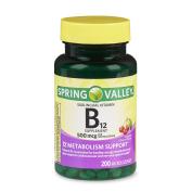 SPRING VALLEY VITAMIN B12 500MCG 200S LOZ