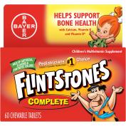 FLINTSTONES COMPLETE CHEWABLE TABLET 60S