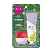 EOS CANDY CANE LIP BALM & VANILLA CASHMERE HAND CREAM