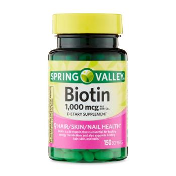 SPRING VALLEY BIOTIN 1000MCG 150S