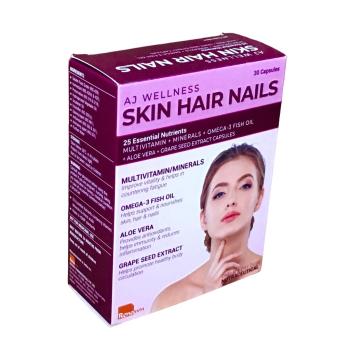 AJ WELLNESS SKIN HAIR NAILS 30S