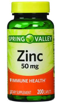SPRING VALLEY ZINC TABS 50MG 200'S 