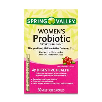 SPRING VALLEY WOMEN'S PROBIOTIC 1-BILLION 30'S PACK