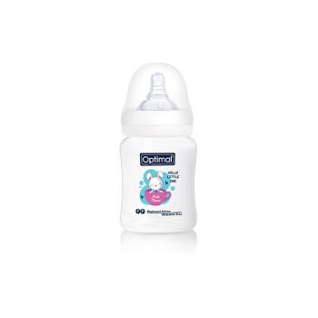Optimal Wide Neck Feeding Bottle 180ml