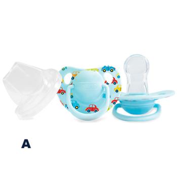 Optimal Orthodontic Silicone Pacifier 0+