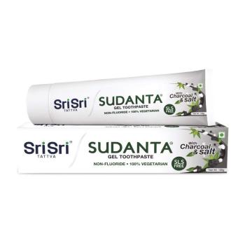 SRI SRI TATTVA SUDANTA CHARCOAL TOOTHPASTE 100G