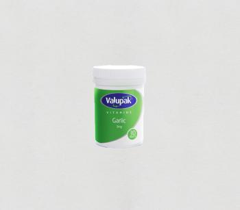 VALUPAK GARLIC 3MG 30S