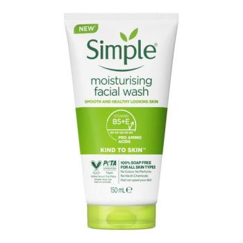 SIMPLE MOISTURISING FACIAL WASH 150ML